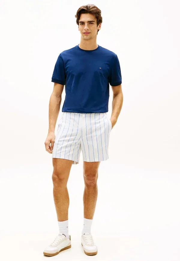 Футболка с дышащей тканью Performance Tipped T Tommy Hilfiger, Carbon темно-синий — фото 2