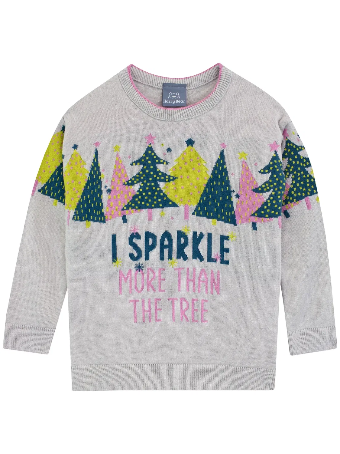 Свитшот рождественский Harry Bear, Grey