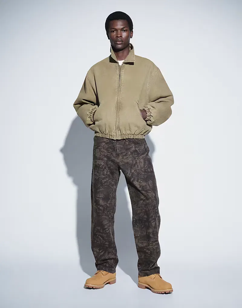 Джинсы Levi's Workwear 568 свободного кроя, камуфляжной расцветки