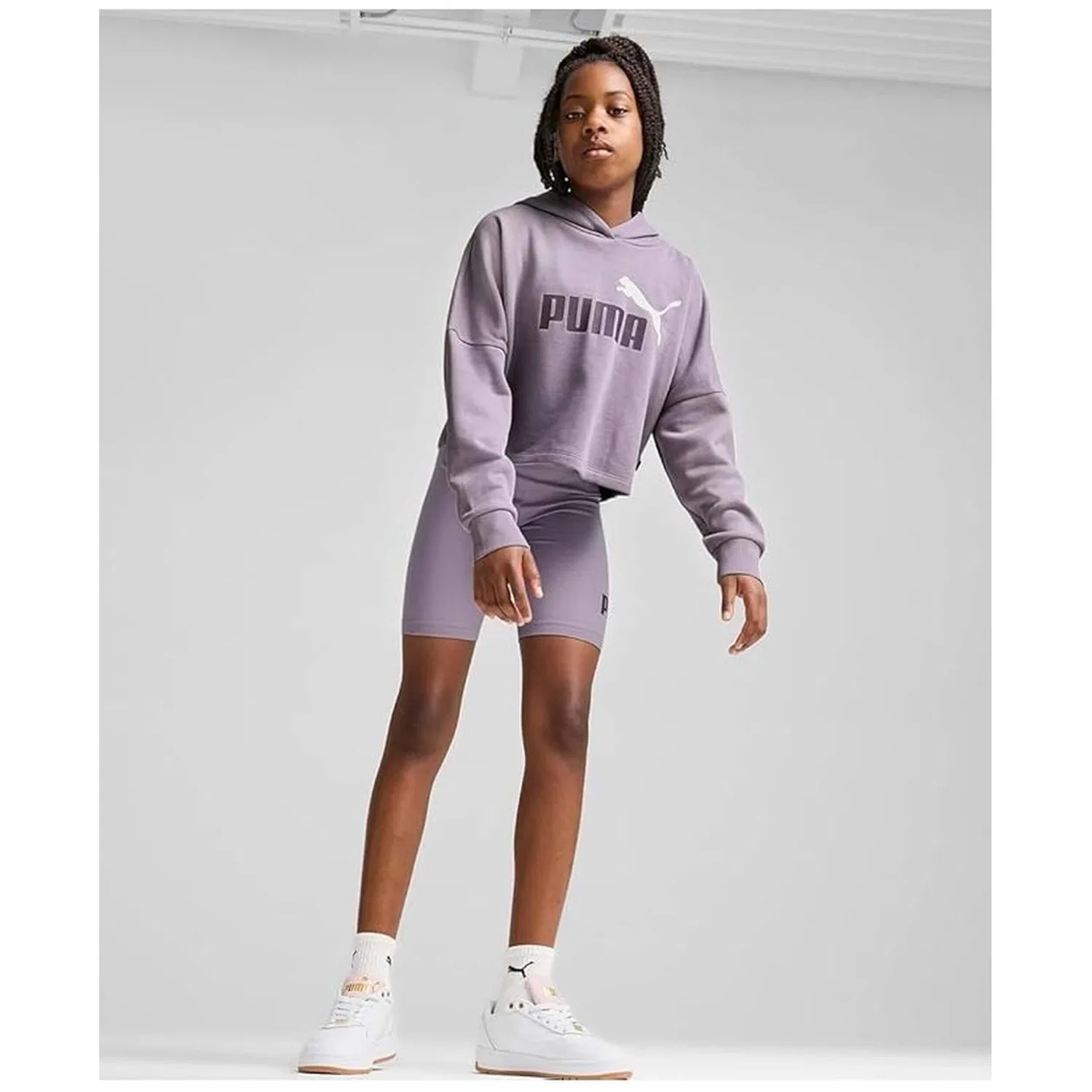 Детское худи Puma, Цвет Violett — фото 4