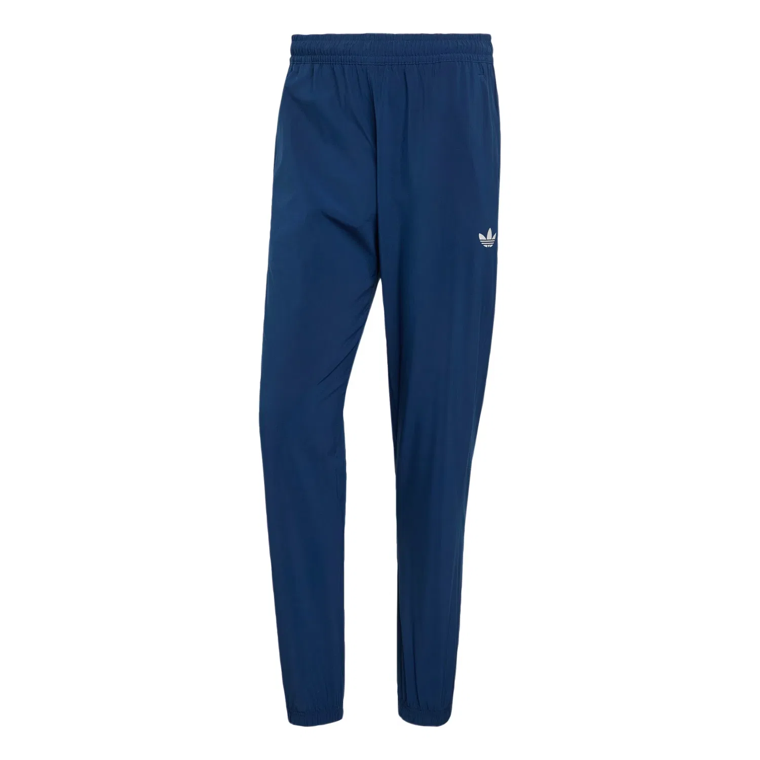 Зауженные брюки Adidas Originals Trefoil Essentials в темно-синем цвете