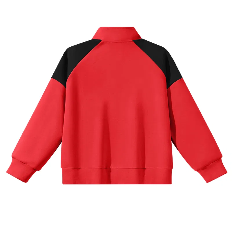 Детский спортивный комплект с полуотложным воротником PEAK, Red/Pk Logo White Silicone K — фото 3