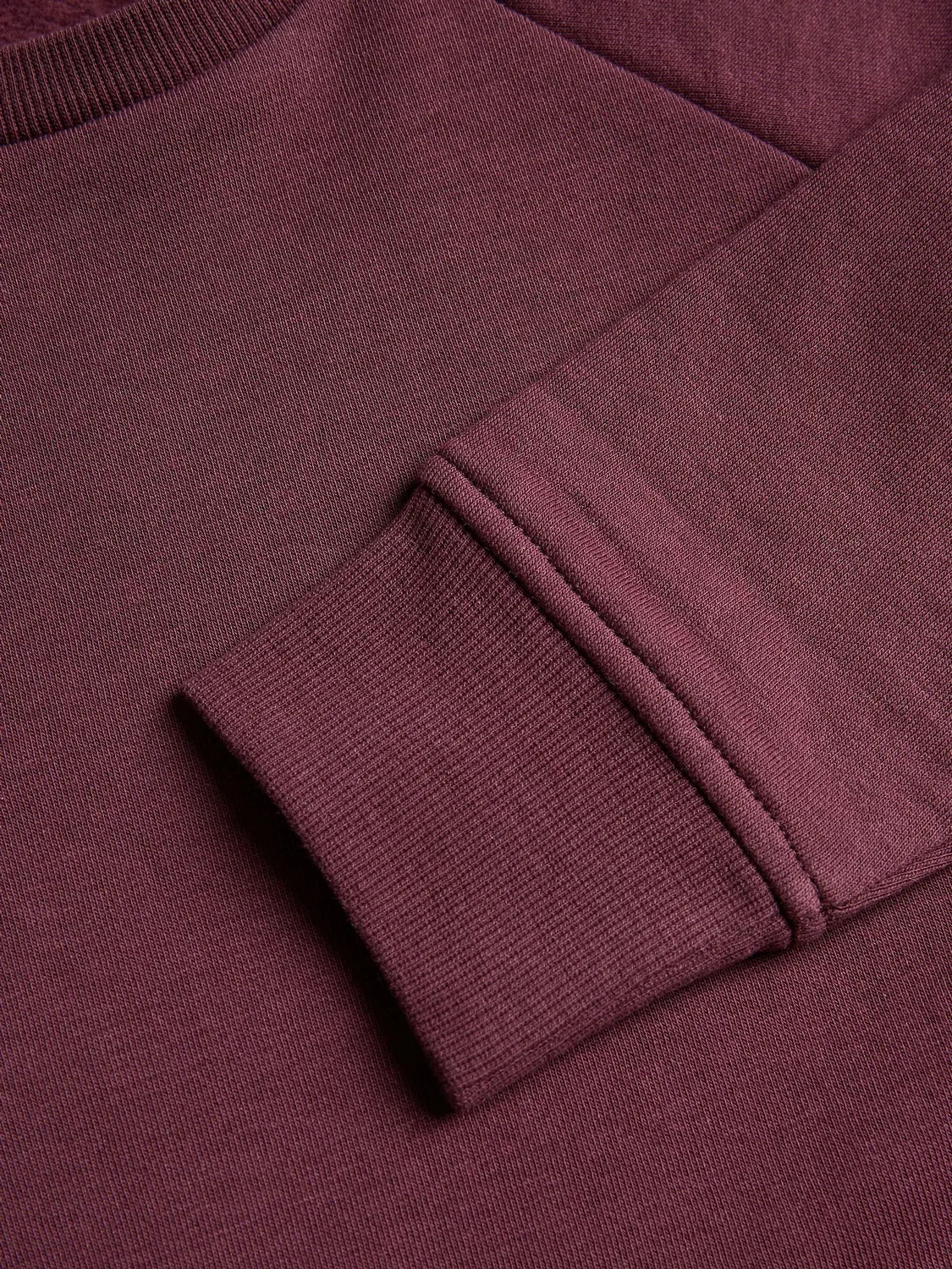 Свитер школьный с круглым вырезом, Burgundy Red Next — фото 3