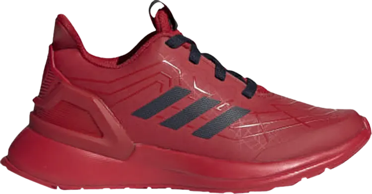 

Кроссовки Adidas Marvel x RapidaRun K 'Spider-Man', красный