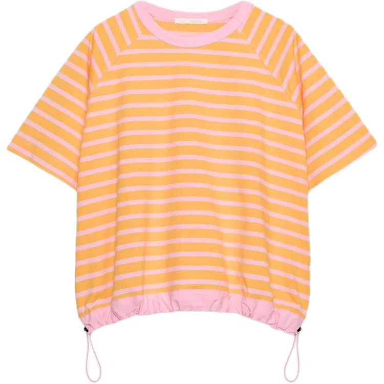 Женская футболка с круглым вырезом Orange ZARA, Orange