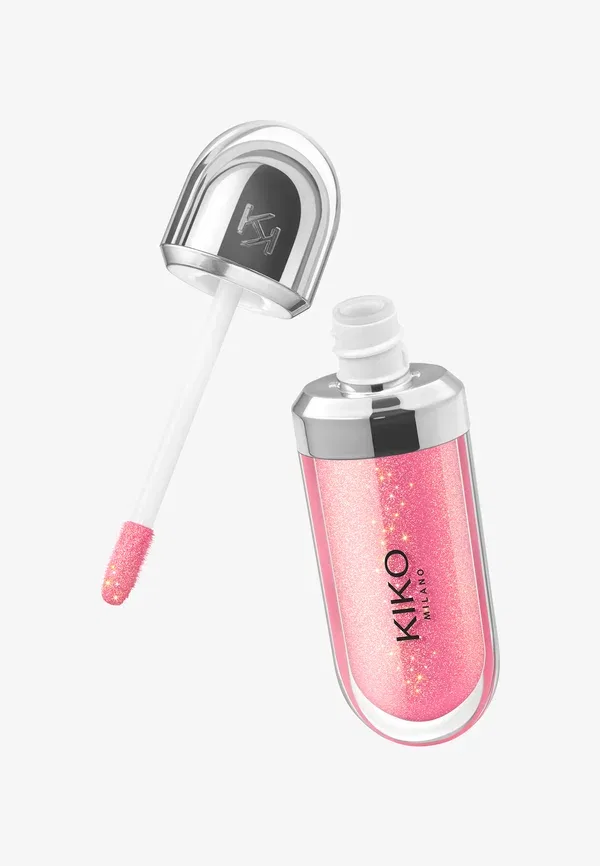 Блеск для губ 6.5 мл Kiko Milano, цвет 26 sparkling hibiscus pink — фото 3