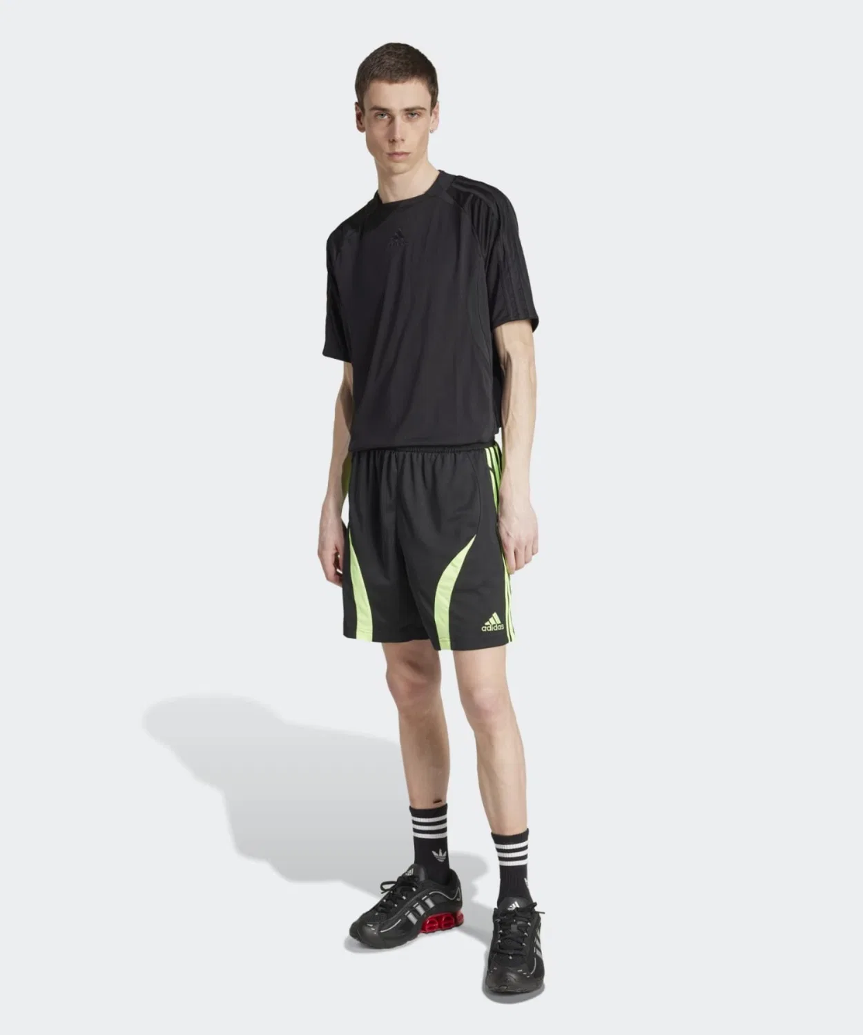 Мужские шорты с принтом Teamgeist Adidas Originals, Black — фото 3
