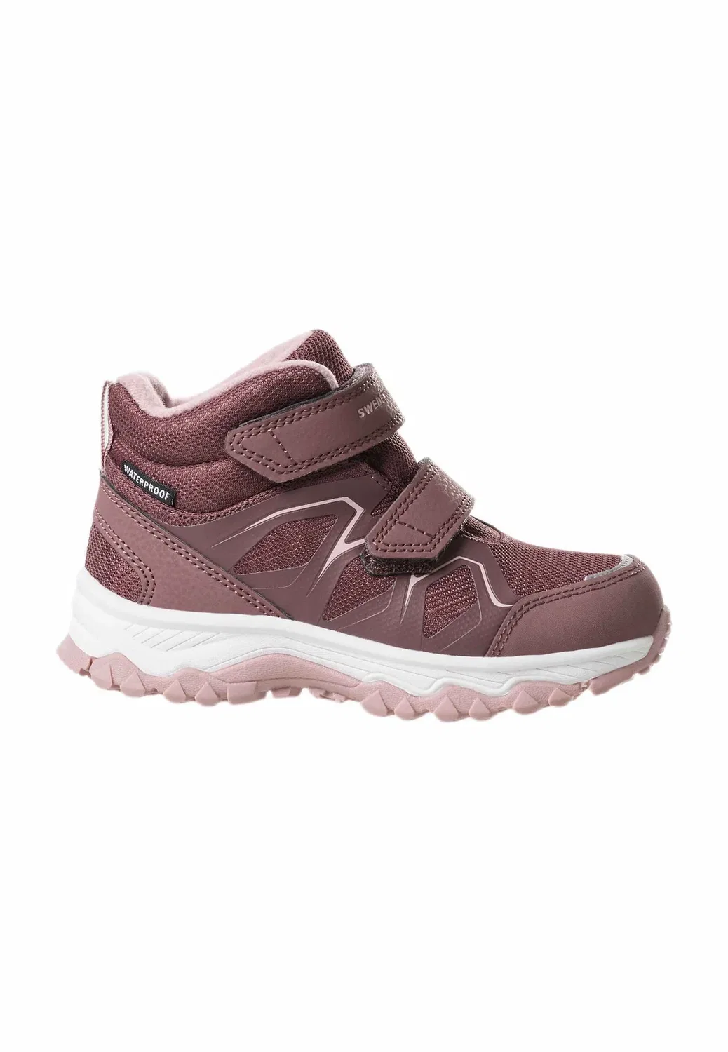 Кроссовки Nordkap mid 2v wp унисекс - для ходьбы Swedemount, Dk Mauve Pink