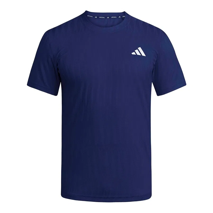 Футболка спортивная с принтом Freelift Tee adidas, Синий — фото 2