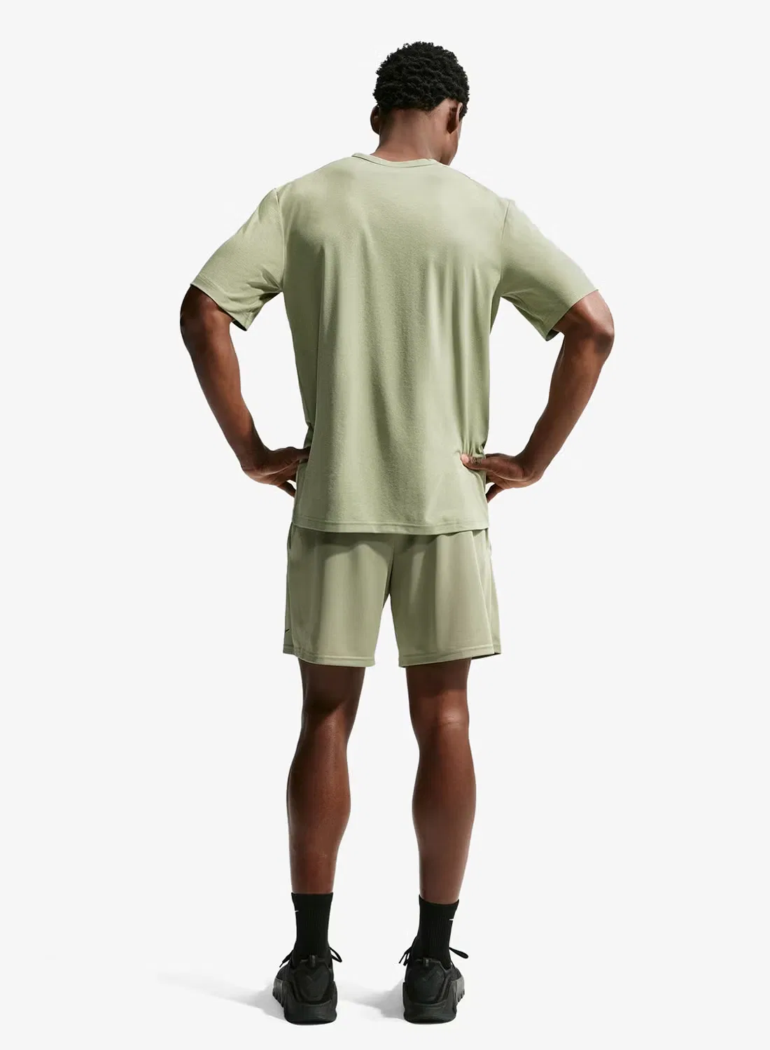 Футболка с принтом Dri-Fit UV Hyverse Nike, оливковый — фото 2