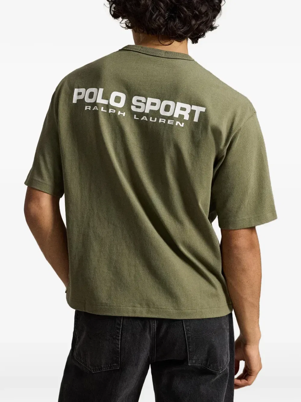 Футболка Polo Sport с логотипом Polo Ralph Lauren, зеленый — фото 4
