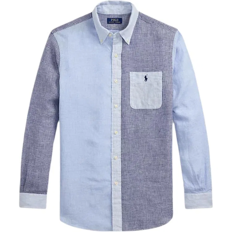 Мужская рубашка поло с цветовым блоком Polo Ralph Lauren, Multicolor