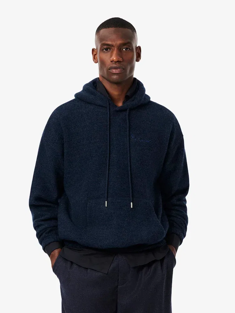 Свитшот с капюшоном из фланели PARIS PACK LACOSTE