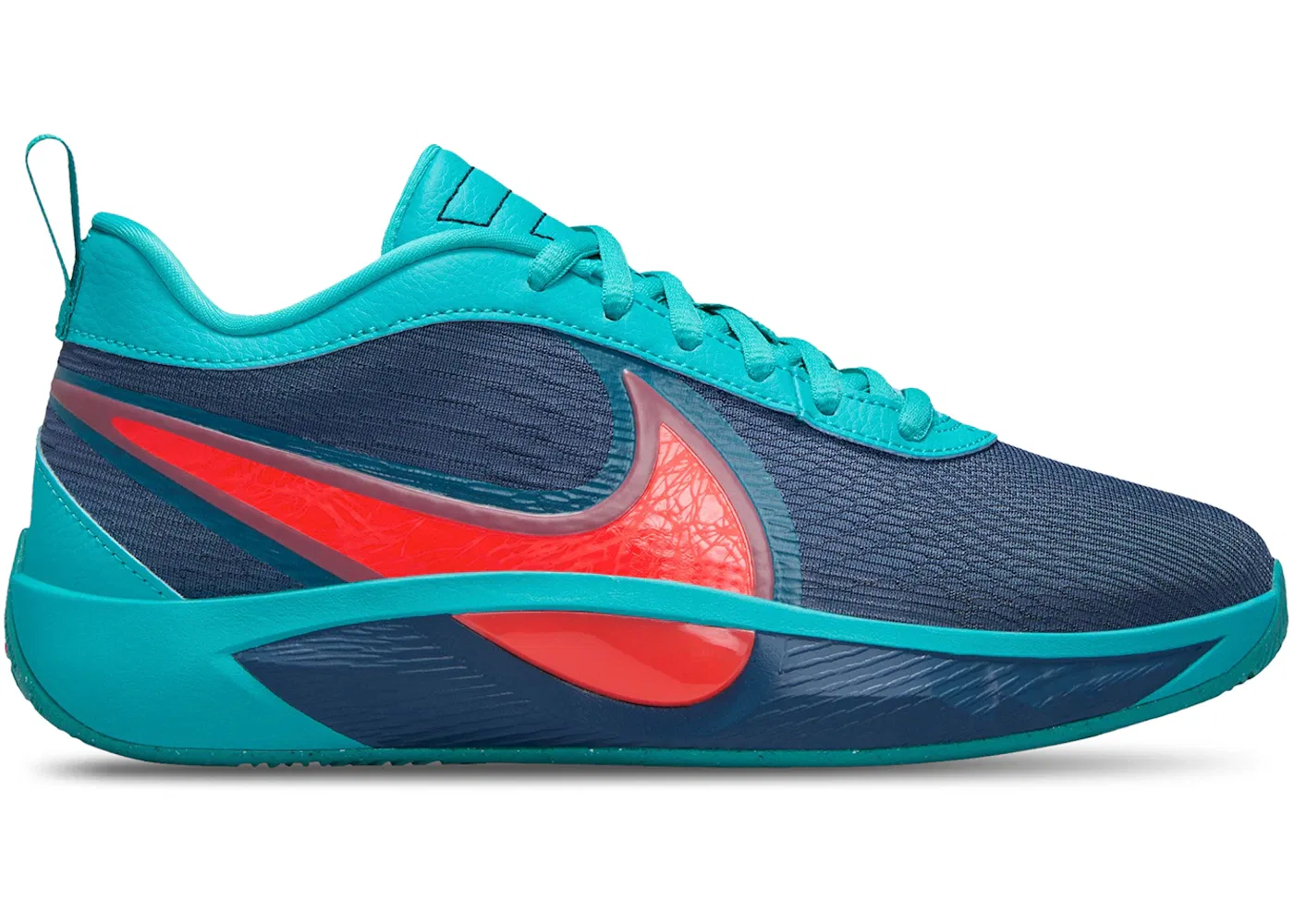 Детские кроссовки для мальчиков Nike Giannis Zoom Freak 6 Liam and Maverick, Teal/Orange
