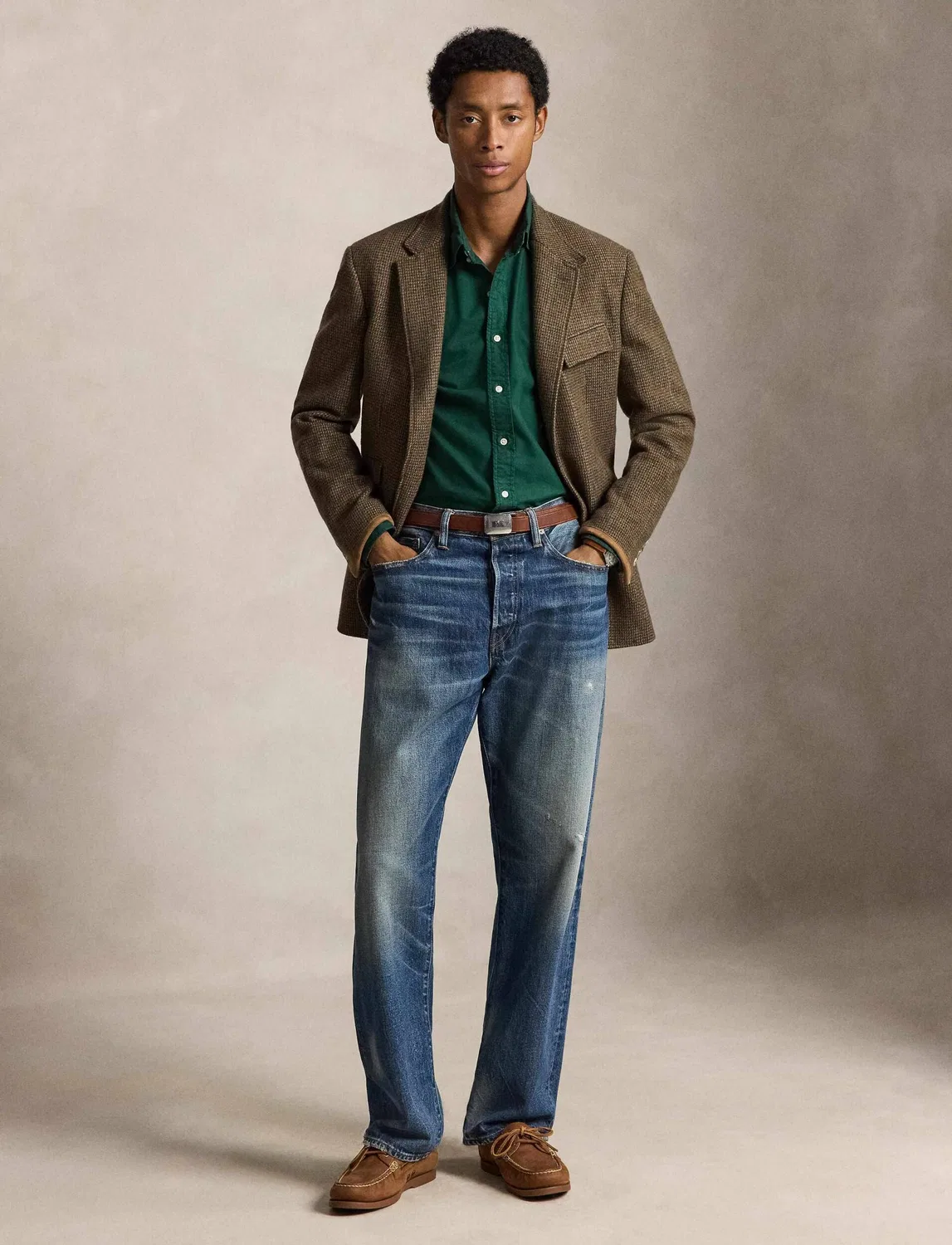 Рубашка с длинным рукавом Polo Ralph Lauren, Verde Bottiglia — фото 2