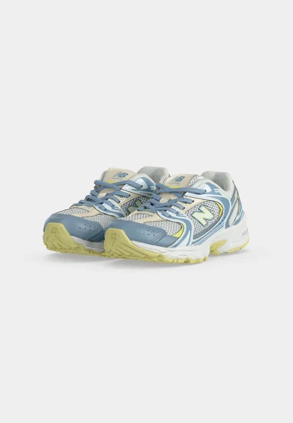 Кроссовки дышащие 530 New Balance Light Arctic Grey/White, белый/серый — фото 3