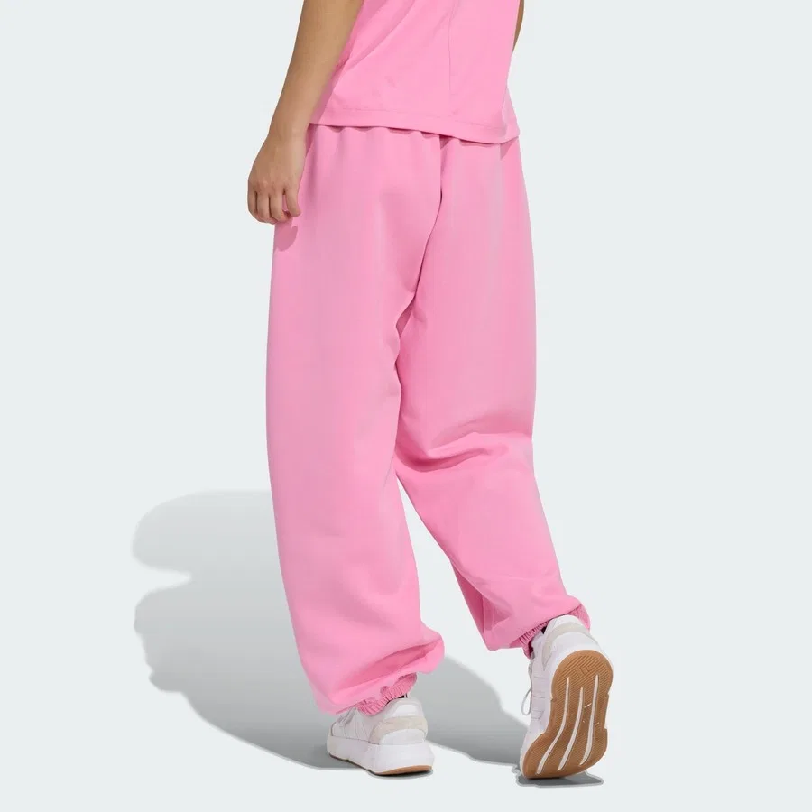 Спортивные брюки свободного кроя с манжетами Soft Lux Loose Pant adidas, Tropik Beyaz — фото 2
