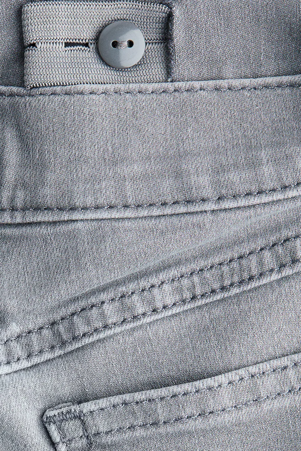 Джинсы Superstretch облегающего кроя H&M, Grey — фото 3