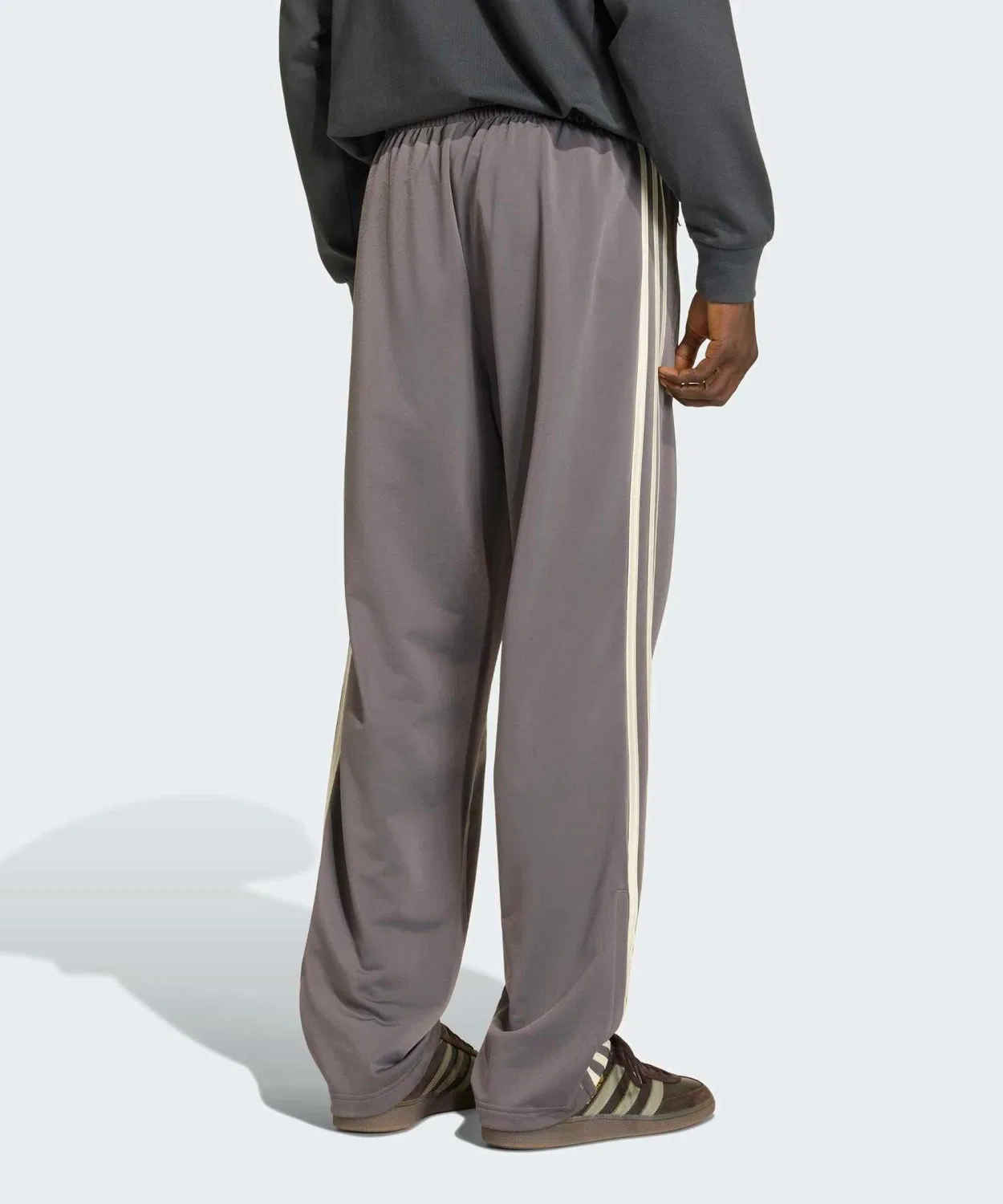 Мужские спортивные штаны с регулируемым поясом Firebird Track Pants Adidas, Grey — фото 2