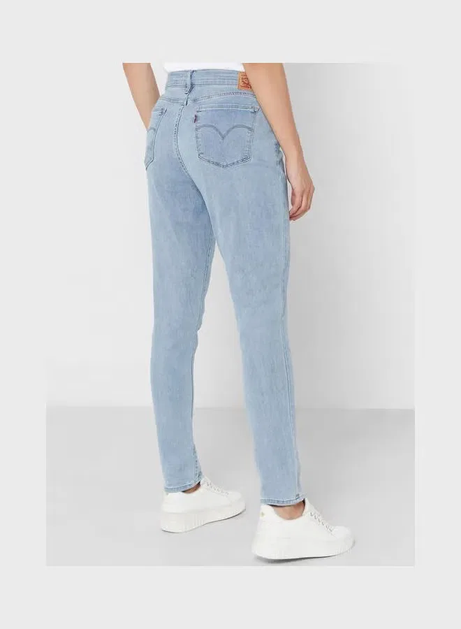 Джинсы с высокой посадкой скинни, Levi'S, синий — фото 2