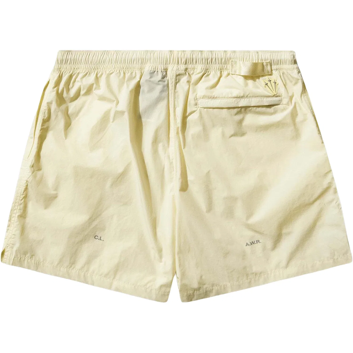 Мужские шорты из нейлона с принтом Nike x NOCTA Cardinal Nylon Shorts, желтый — фото 2