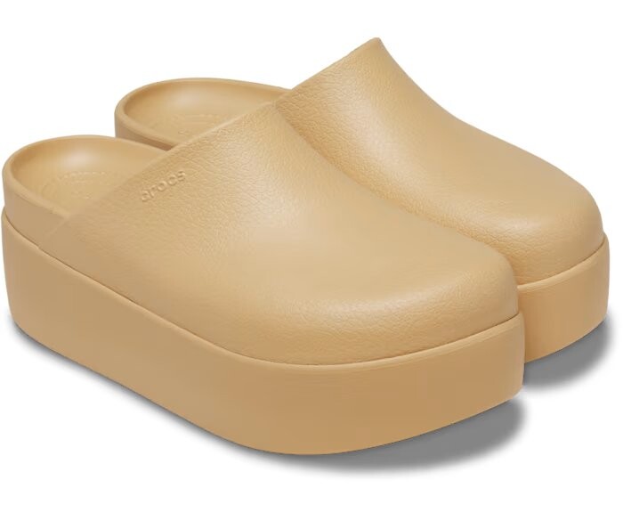 Сабо Crocs Dylan Platform, бежевый — фото 2