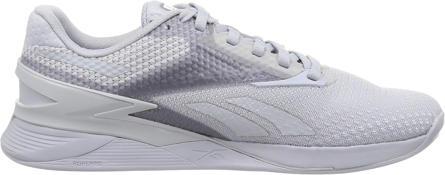 Кроссовки Reebok Nano X3 для взрослых унисекс, серый/белый — фото 4