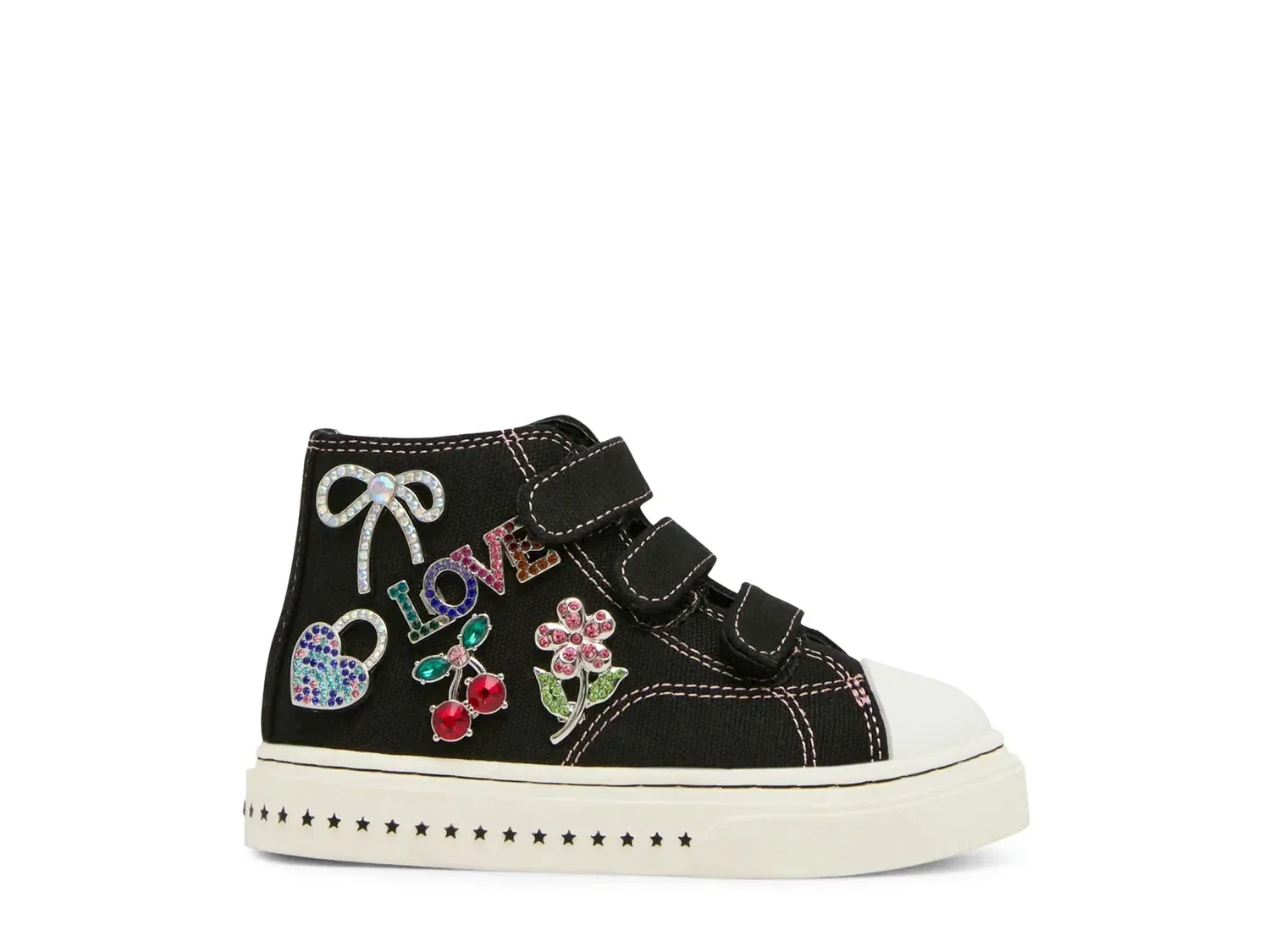 Кеды высокие Joycee, Steve Madden, черный — фото 2