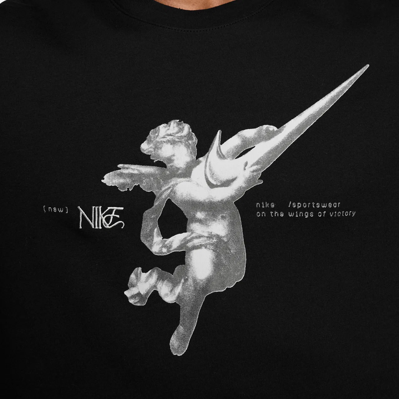 Футболка мужская Wings City Nike, белый/черный — фото 3