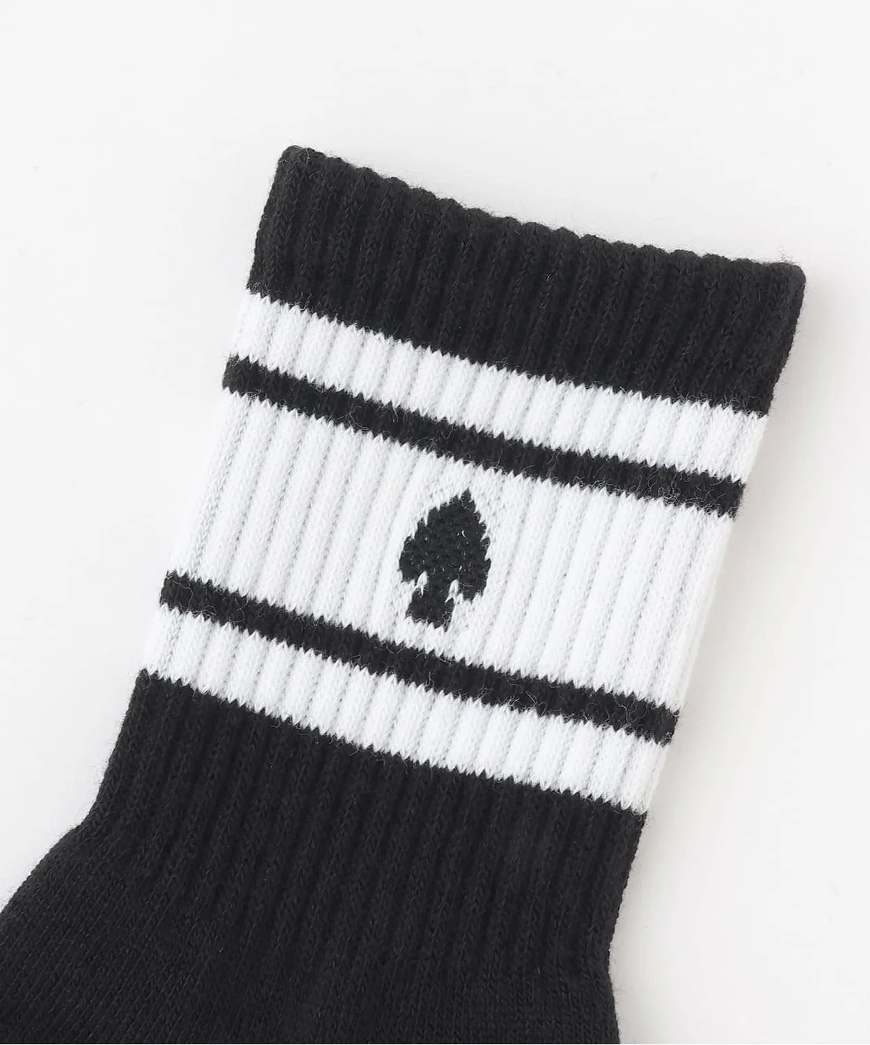 Детские носки с линиями и принтом Spade Line Socks kate spade new york kids, Черный — фото 2