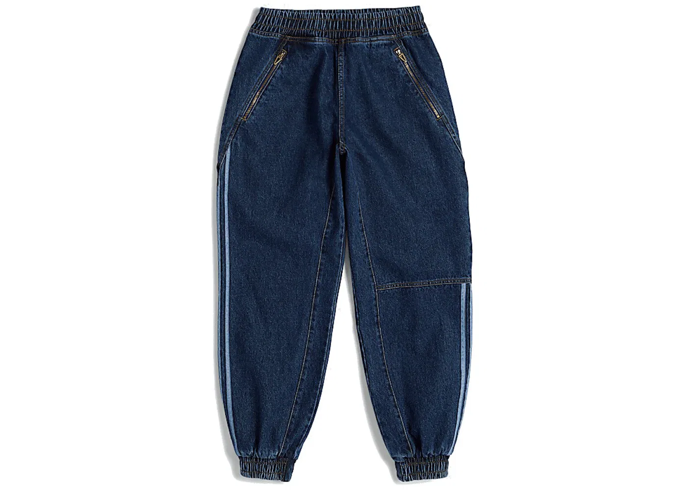 Унисекс спортивные брюки джинсовые Track Pants Adidas, Dark Denim
