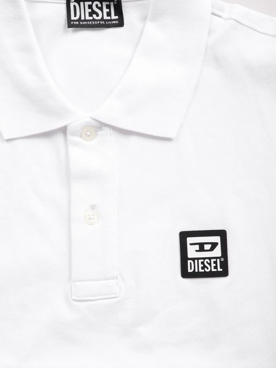 Рубашка DIESEL 'T-SMITH 250104 SLIM' белого цвета — фото 2