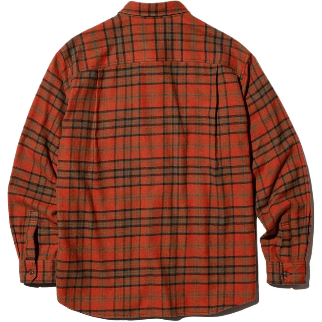 Мужская рубашка с длинным рукавом 26 Orange Red UNIQLO — фото 3
