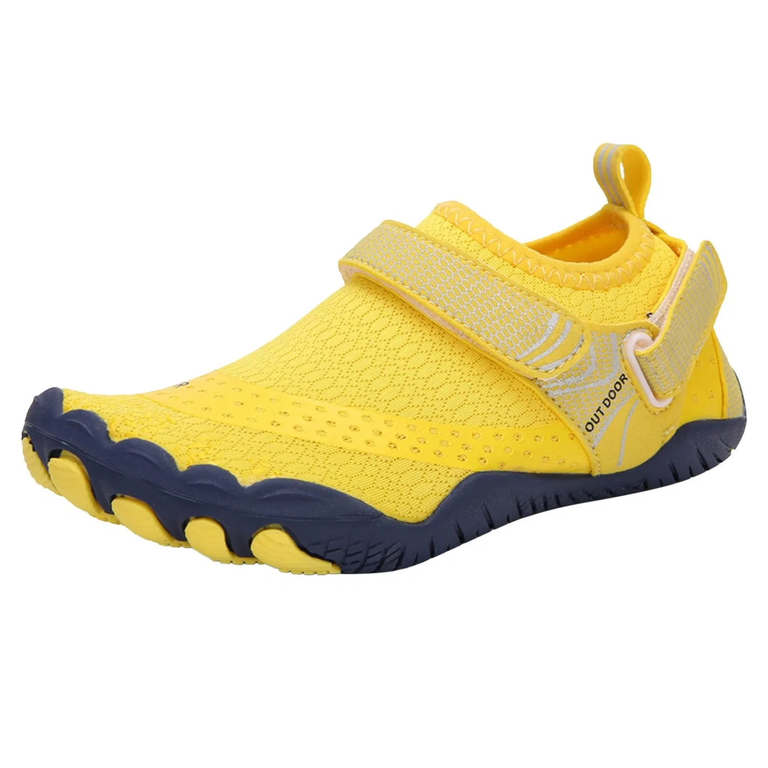 Детские кроссовки для мальчиков с принтом Pianta Larga Scarpe Barefoot, Giallo