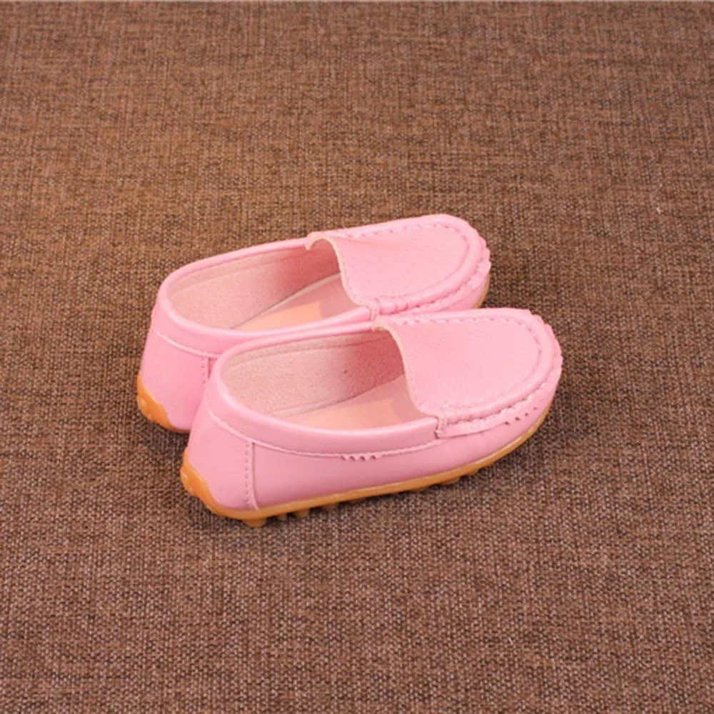 Детские кеды для мальчиков из кожи с принтом, Pink — фото 3