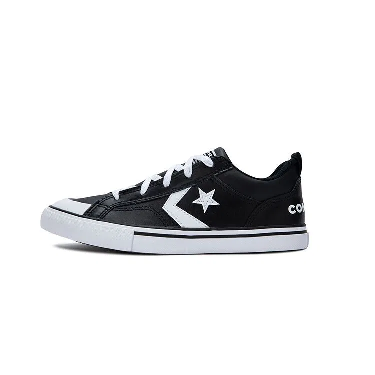 Детские кроссовки для скейтбординга GS Low-top Black/White Converse, черный