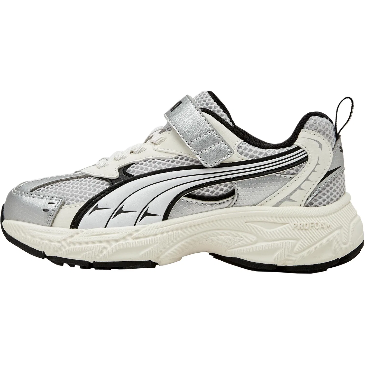 Детские повседневные кроссовки Grey Puma White Silver PUMA
