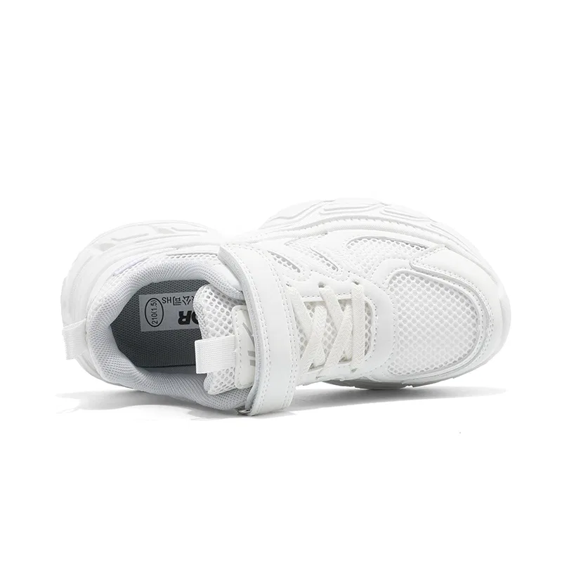 Детские кроссовки из ткани Milk White WARRIOR — фото 4