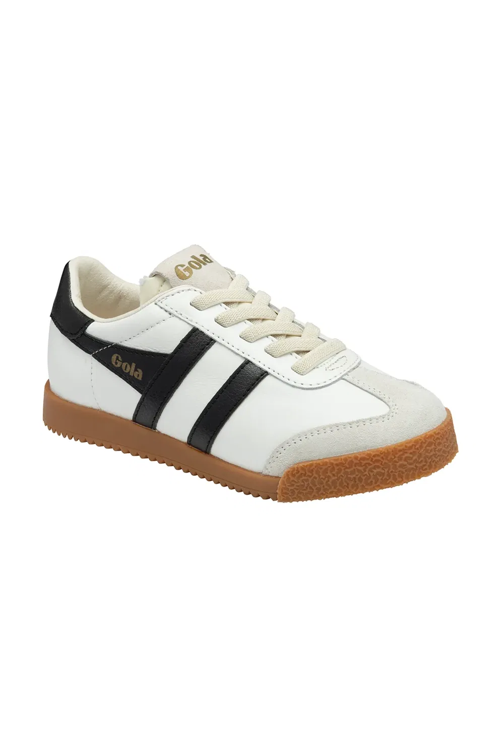 Детские кожаные кроссовки Elan Gola Classics, White