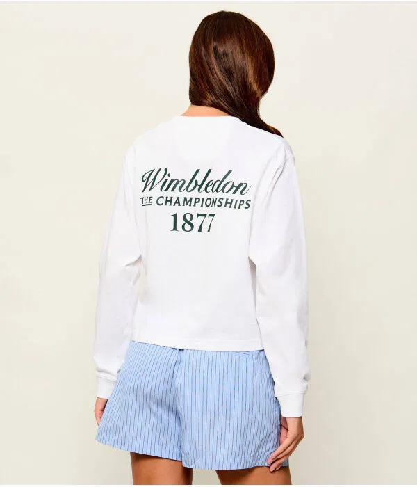 Женская рубашка-поло хлопковая Polo Ralph Lauren, белый — фото 3