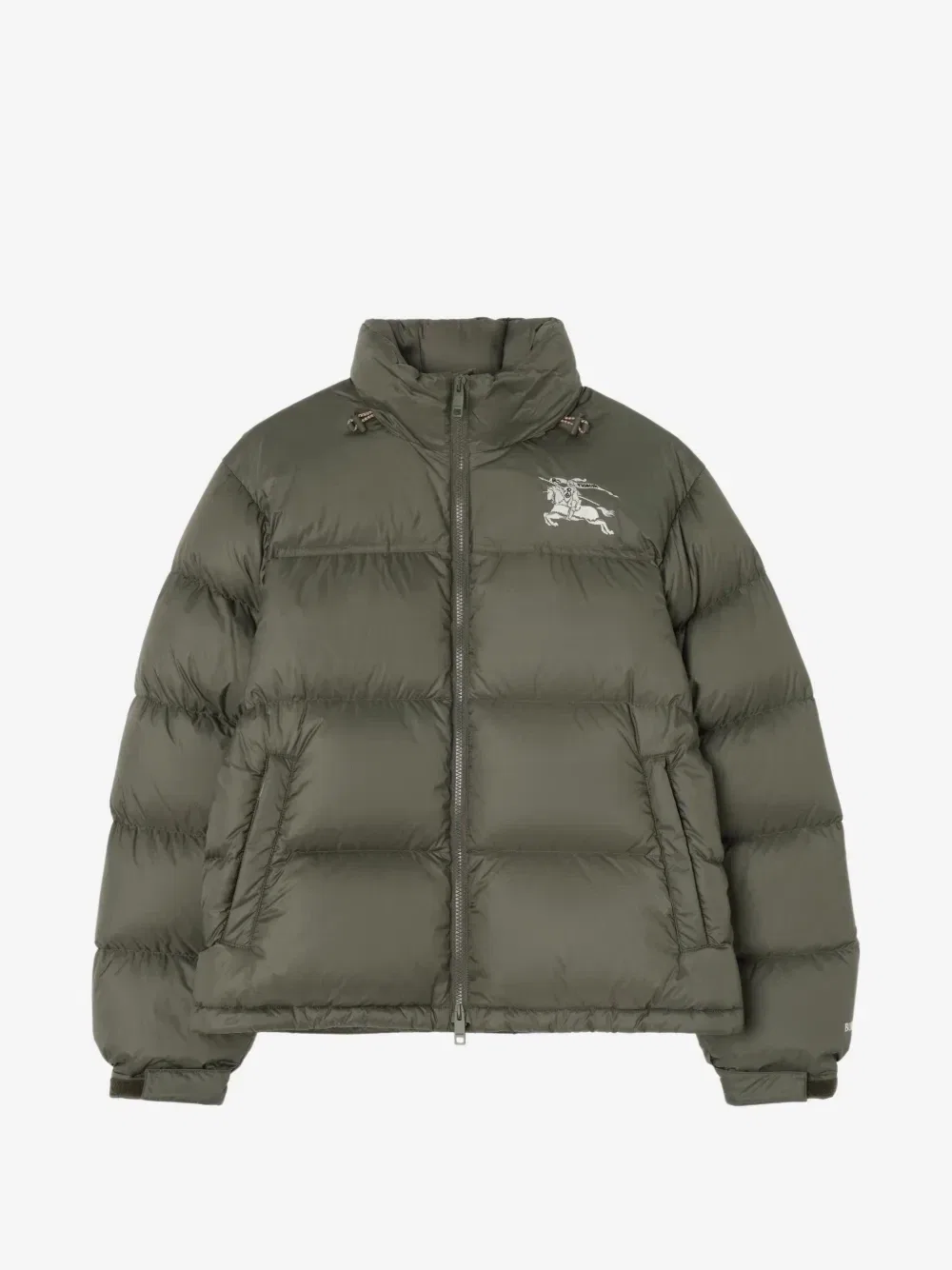 Куртка-пуховик Хайлендс BURBERRY, зеленый