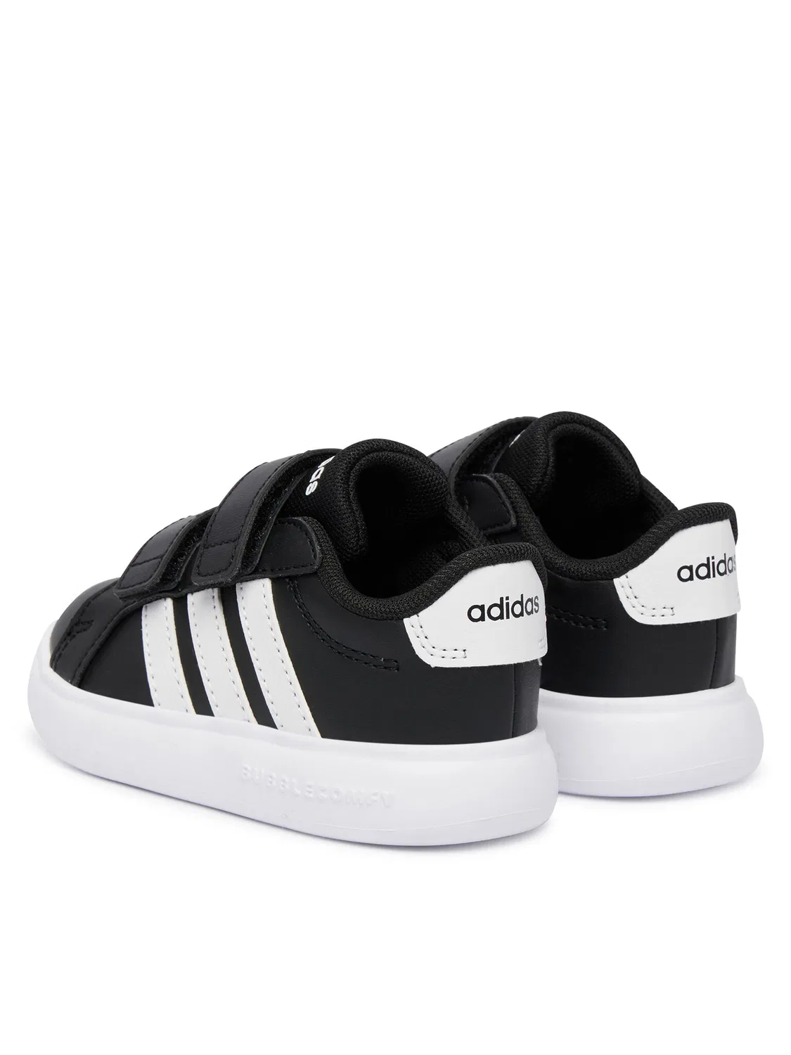 Кроссовки для мальчика Grand Court Bubble Shoes Infants Adidas, черный — фото 3
