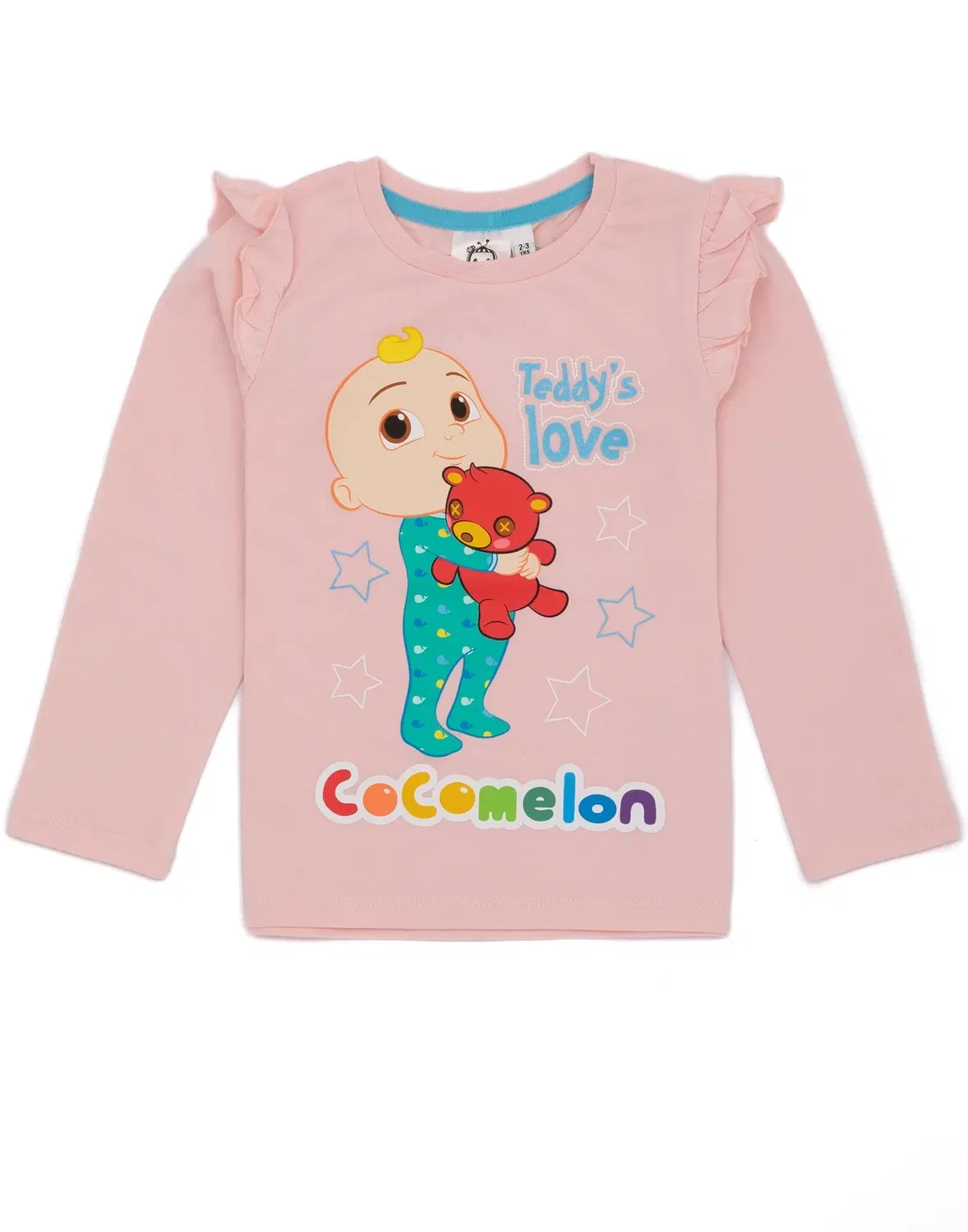Детская пижама с длинным рукавом и длинными штанинами Cocomelon, Pink — фото 2