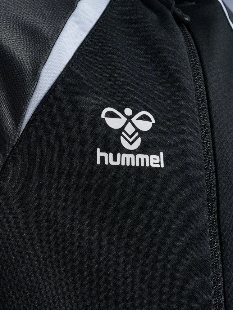 Тренировочная куртка для детей с длинным рукавом Lead 2.0 Track Zip Jacket Hummel, черный — фото 3