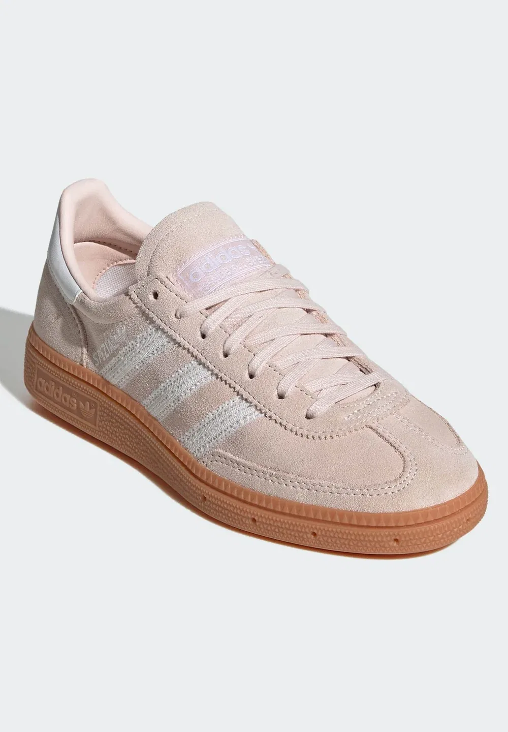 Специальная обувь для гандбола унисекс - кроссовки Adidas Originals, Quartz Cloud White Gum — фото 2