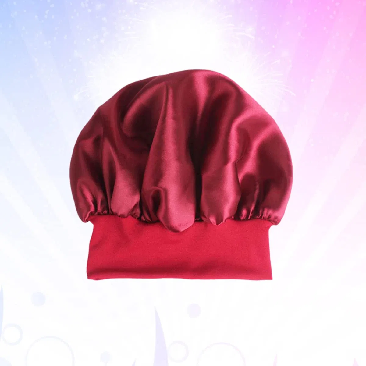Шапочка для душа, Satin, FRCOLOR, Набор 3 шт, 30x30x3 см, Red — фото 2