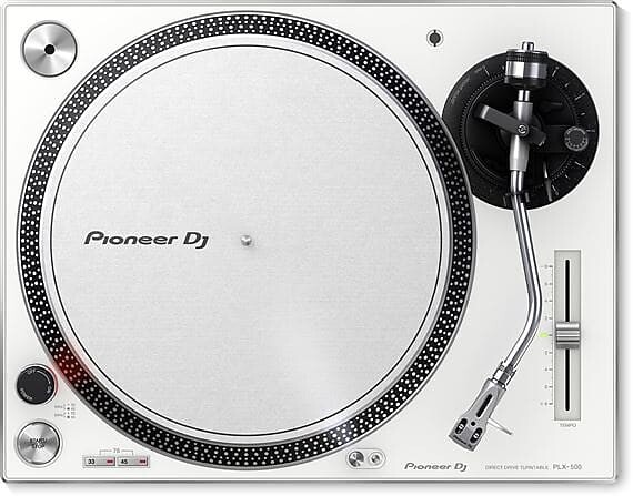 

Проигрыватель с прямым приводом Pioneer PLX500W белого цвета