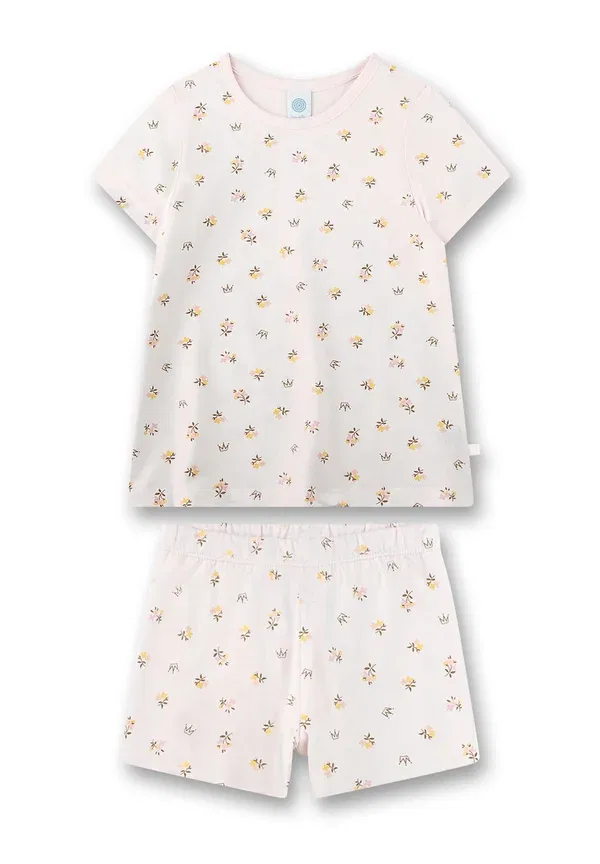 Пижама с цветочным принтом pyjama set Sanetta beige, бежевый