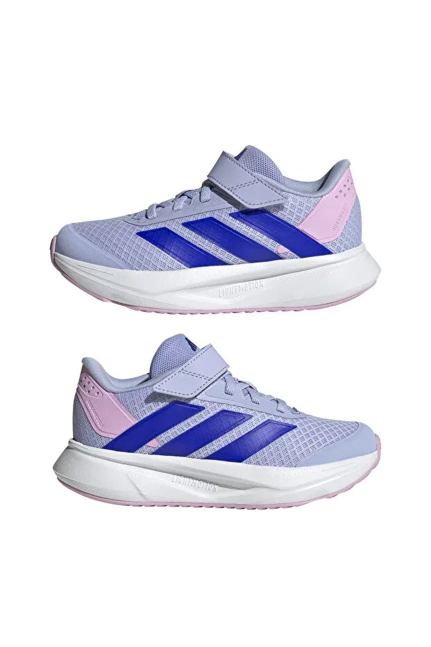Детские кроссовки для девочек с липучкой Duramo sl2 el c viotonlucblublilil Adidas, Violet Tone — фото 4