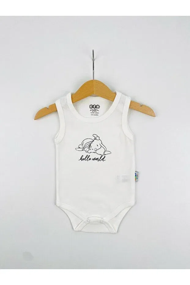 Детское боди с принтом 5 шт Hello World Unisex Baby Athlete Body Efu Baby, White — фото 2